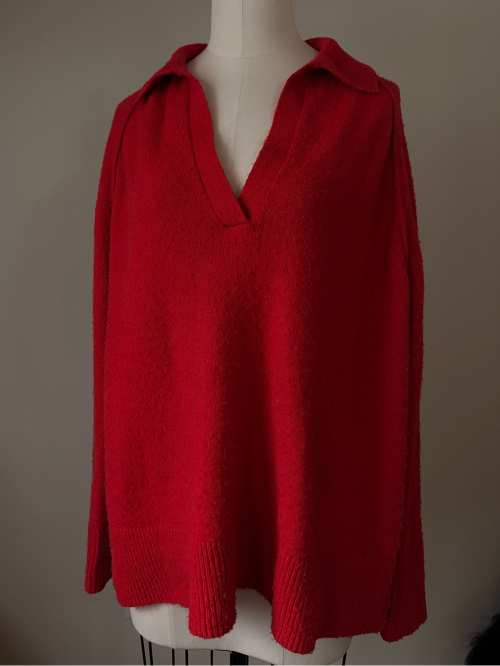 Aerie V-Neck Knit Sweater